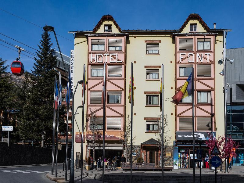 Font Andorra Hostel La Massana Exterior foto